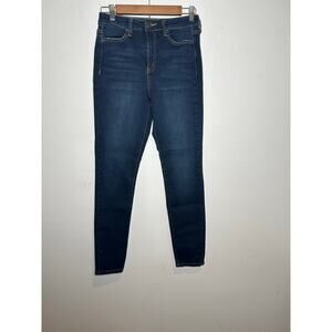 SO High Rise Ultimate Jegging Dark Blue Jean Size 7/28w